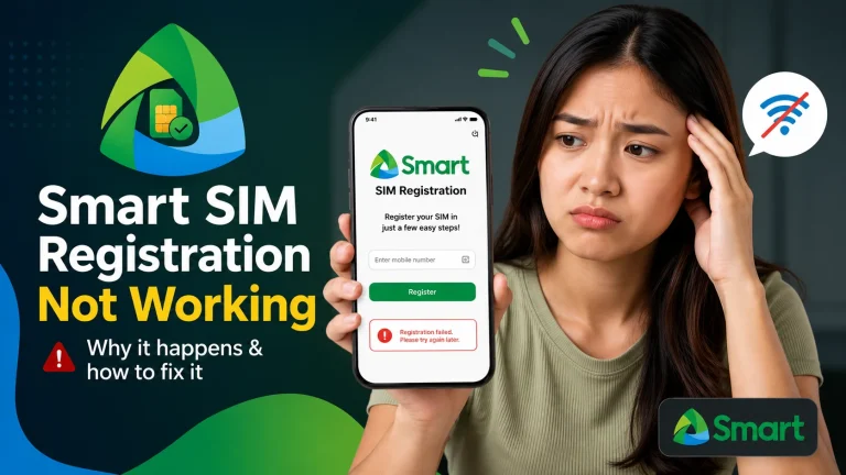 Smart SIM Registration Not Working