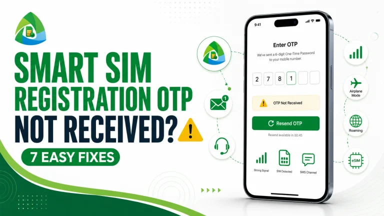 Smart SIM Registration OTP Not Received 7 Ultimate Fixes
