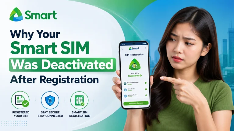 Why Your Smart SIM Was Deactivated After Registration